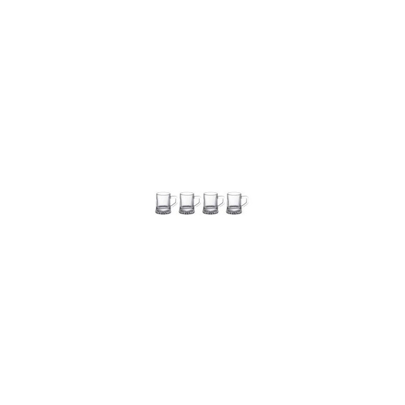 SET 4 VASOS CHUPITO 25CC ROYAL GOLD