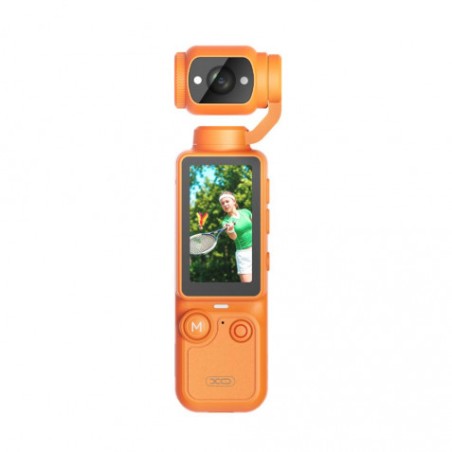 CAMARA ACCION PORTATIL UHD 4K NARANJA ZF05 XO