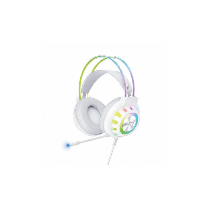 AURICULAR GAMING DIADEMA CON CABLE BLANCO G10 XO