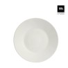 SET 6 PLATOS LLANOS IVORY BRILLO 25CM MAITRE LA MEDITERRANEA