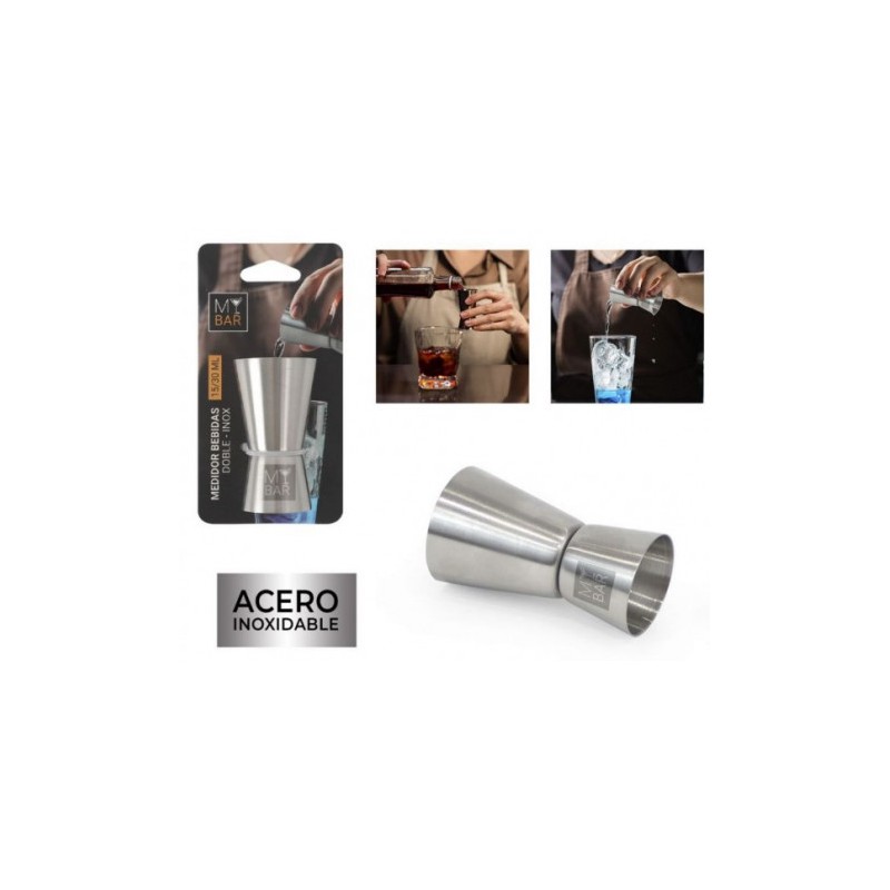 VASO MEDIDOR COCTELERIA ACERO INOX...