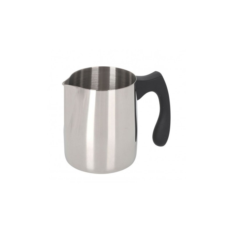 LECHERA PARA HOSTELERIA ACERO INOX MANGO GOMA 600ML QUTTIN
