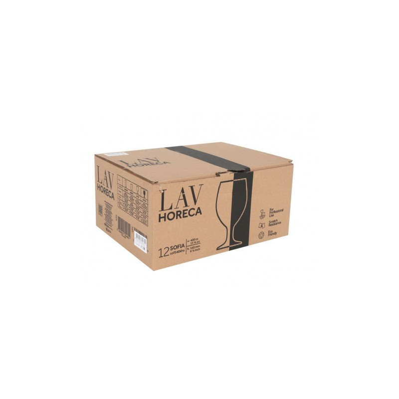 SET 12 COPAS CERVEZAS 400ML SOFIA LAV...
