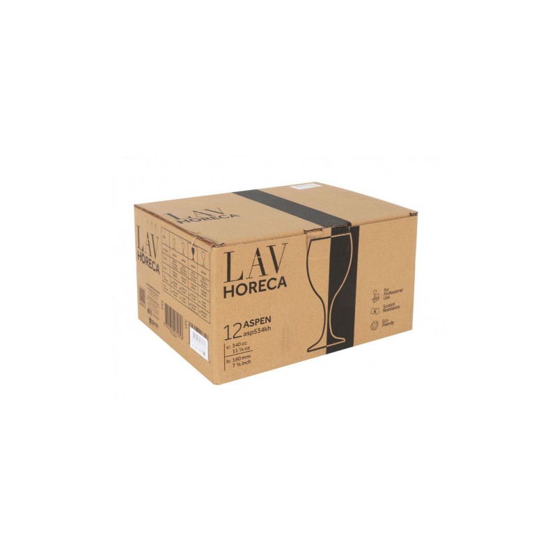 SET 12 COPAS DE AGUA 34CL ASPEN LAV...