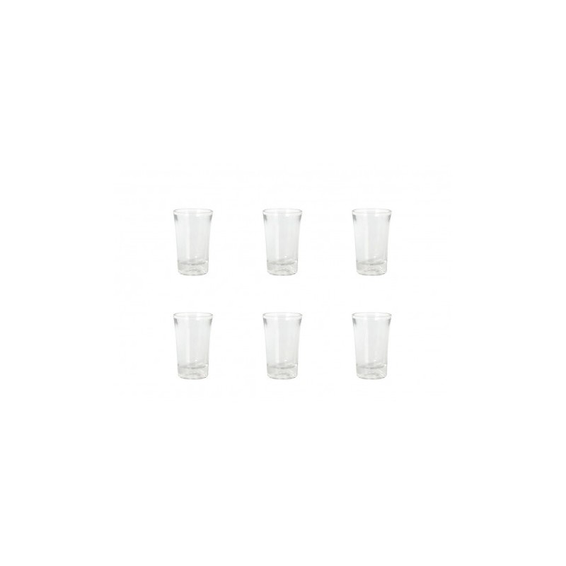 SET 6 VASOS CHUPITOS 38CC DEVA