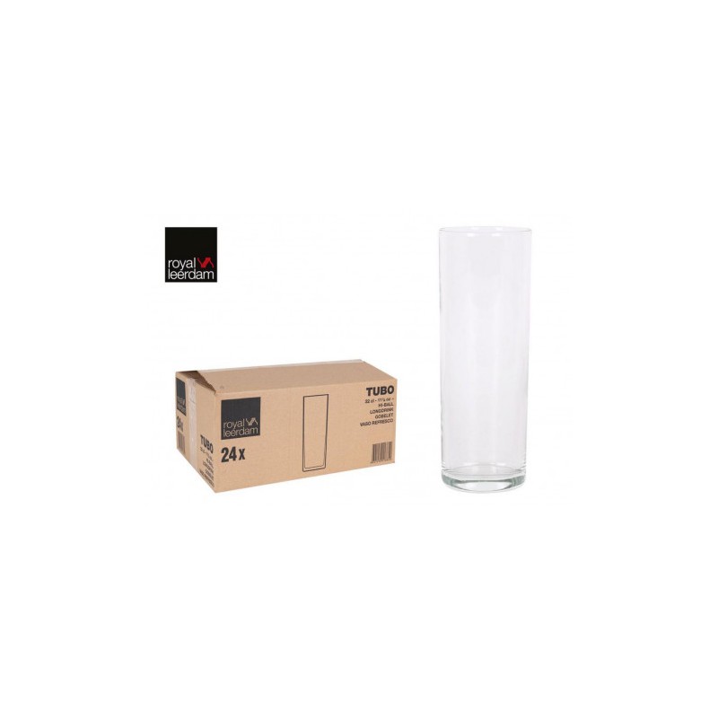 SET 24 VASOS TUBO 32CL LEERDAM