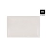 FUENTE RECTANGULAR IVORY BRILLO 34X22.5CM ELITE LA MEDITERRANEA