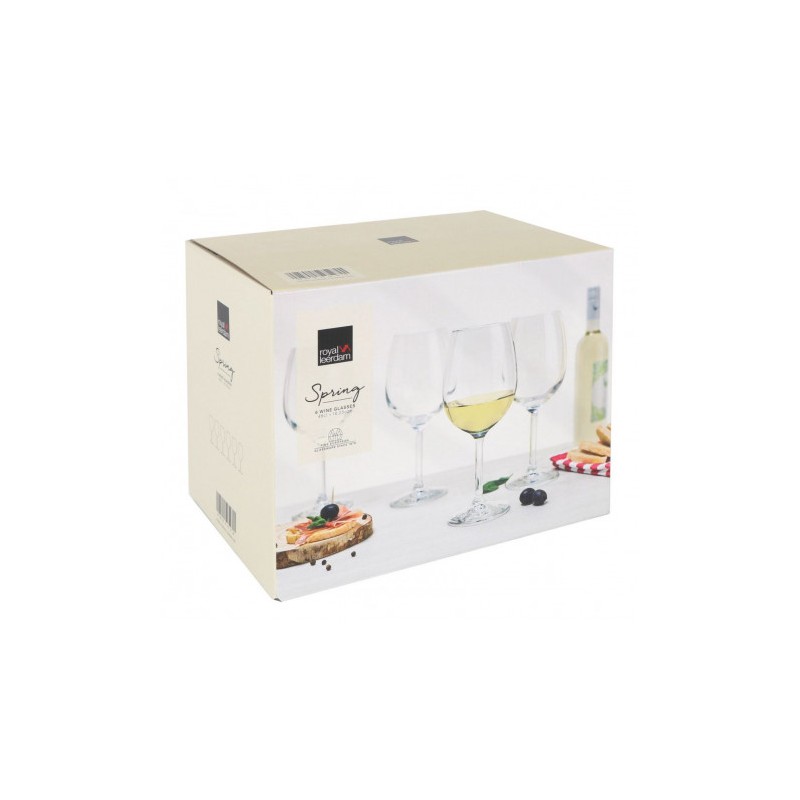 SET 6 COPAS VINO 48CL SPRING