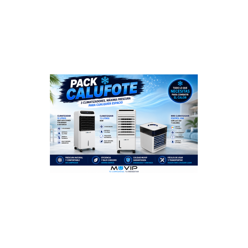 PACK CLIMATIZADORES MUVIP