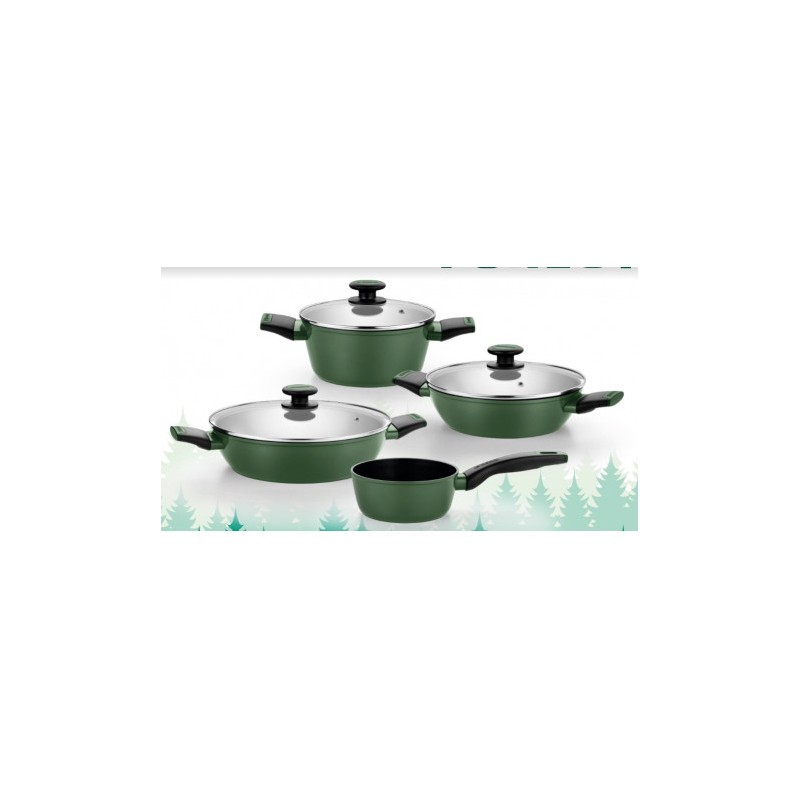 BATERIA DE COCINA 4 PIEZAS FOREST MONIX