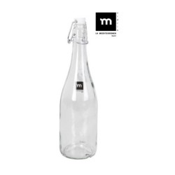BOTELLA VIDRIO CON TAPON...