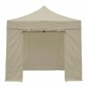 PARED PARA CARPA PLEGABLE ALUMINIO SG0129 CON CREMALLERA BEIGE SUNGARDEN
