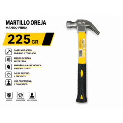 MARTILLO OREJA MANGO FIBRA...
