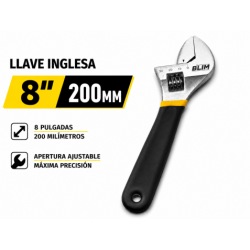 LLAVE INGLESA 8" 200MM CON...