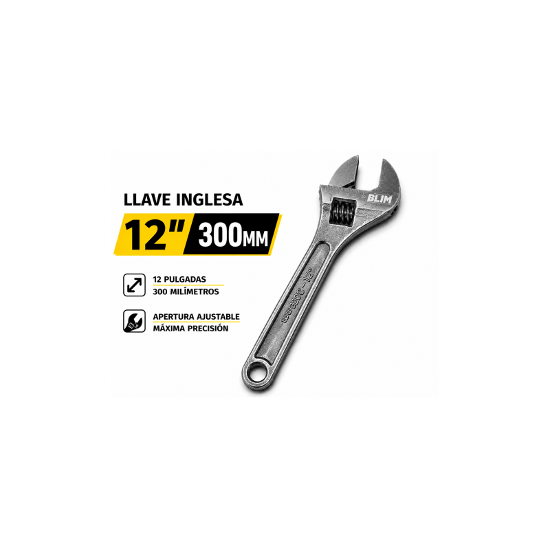 LLAVE INGLESA 12" 300MM BLIM