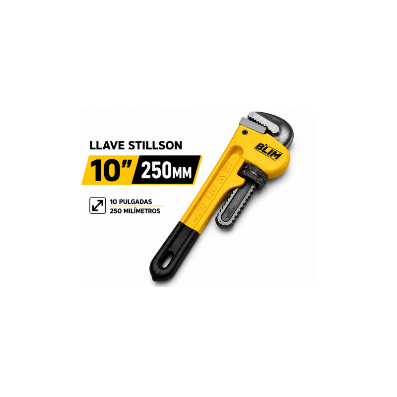 LLAVE STILLSON 10" 250MM BLIM