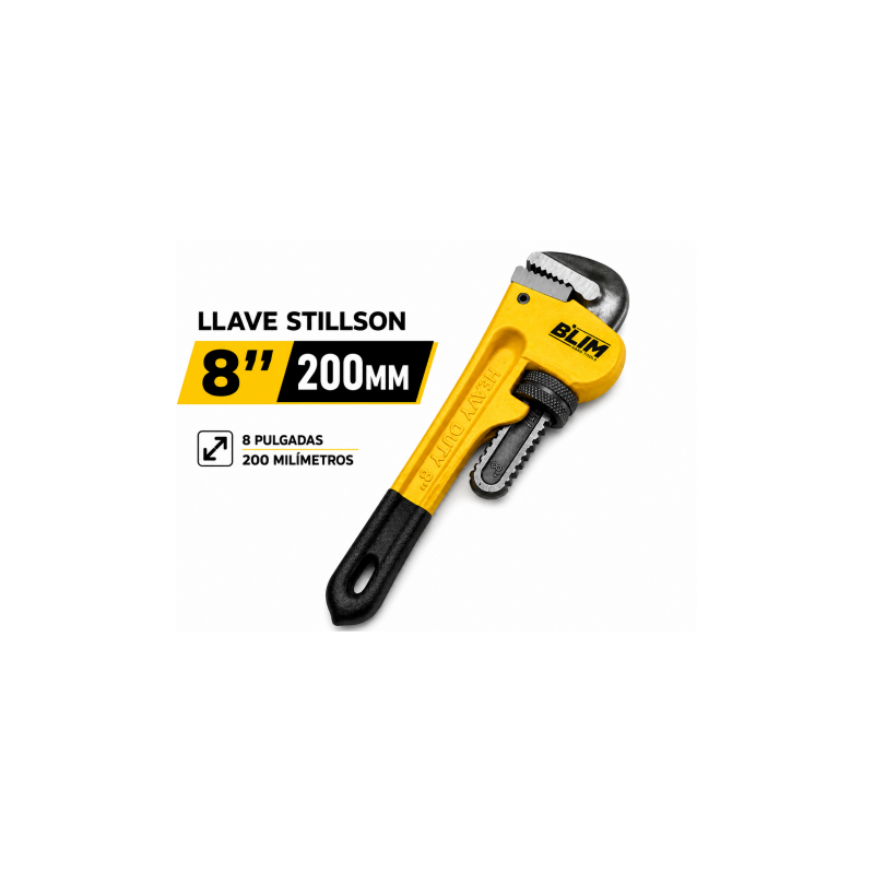 LLAVE STILLSON 8" 200MM BLIM
