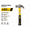 MARTILLO OREJA MANGO FIBRA 450GR BLIM