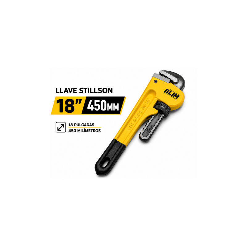 LLAVE STILLSON 18" 450MM BLIM