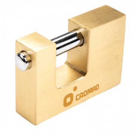 CANDADO ANTIPALANCA 80MM 2 LLAVES CROMAD