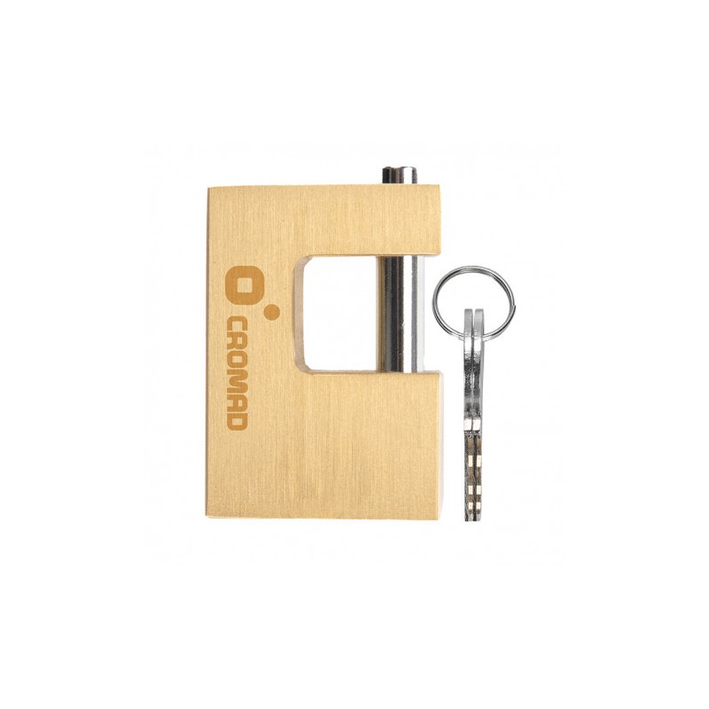 CANDADO ANTIPALANCA 60MM 2 LLAVES CROMAD