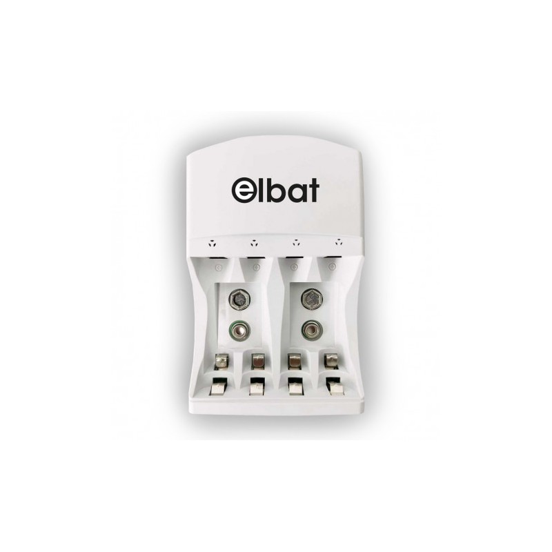 CARGADOR DE PILAS AA / AAA / 9V ELBAT