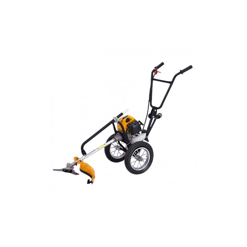 DESBROZADORA GASOLINA CON RUEDAS 52CC...