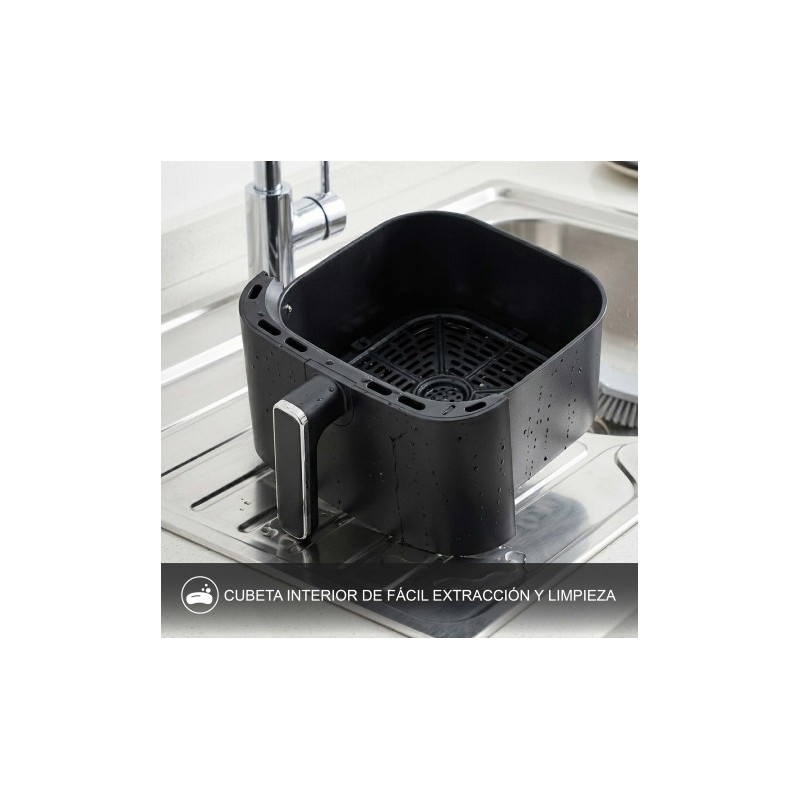 FREIDORA AIRE CALIENTE AIRCOOK 6...