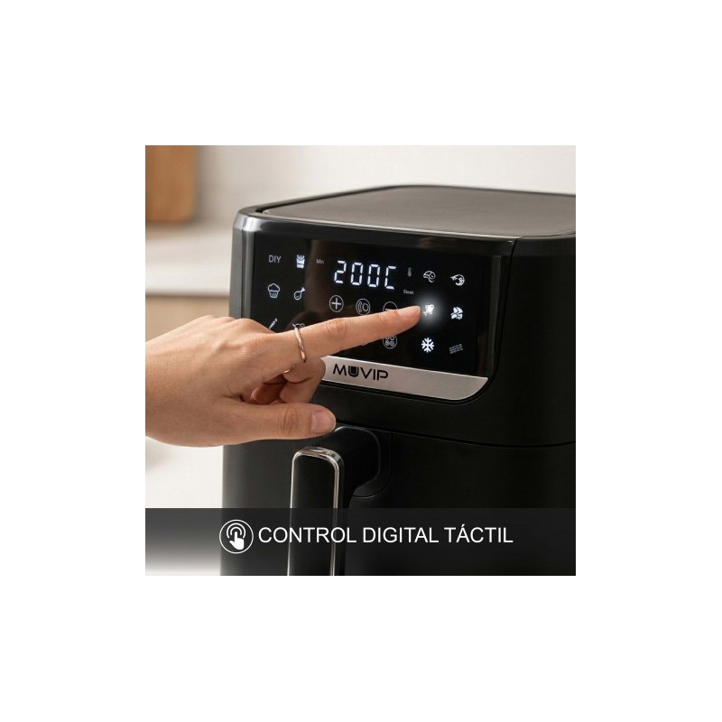 FREIDORA AIRE CALIENTE AIRCOOK 6...