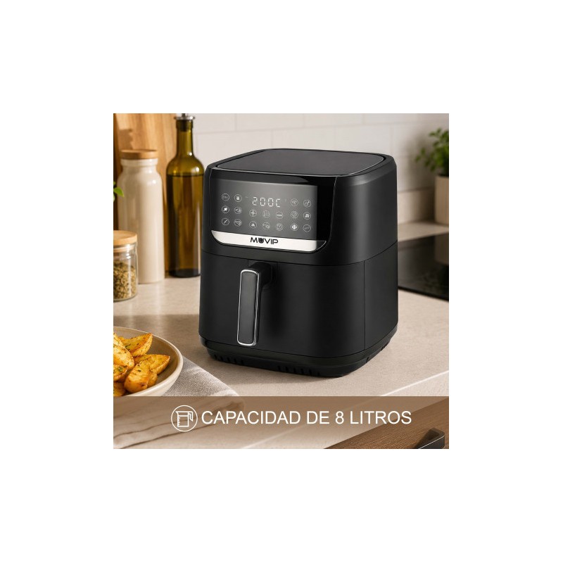 FREIDORA AIRE CALIENTE AIRCOOK 8...