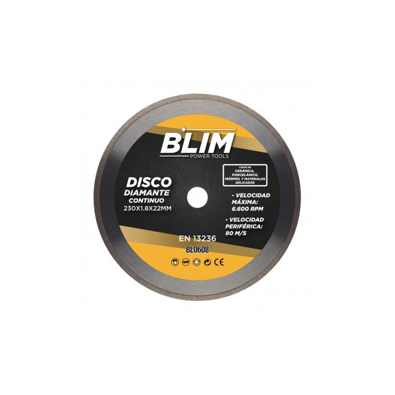 DISCO DIAMANTE CONTINUO 230X1.8X22MM...