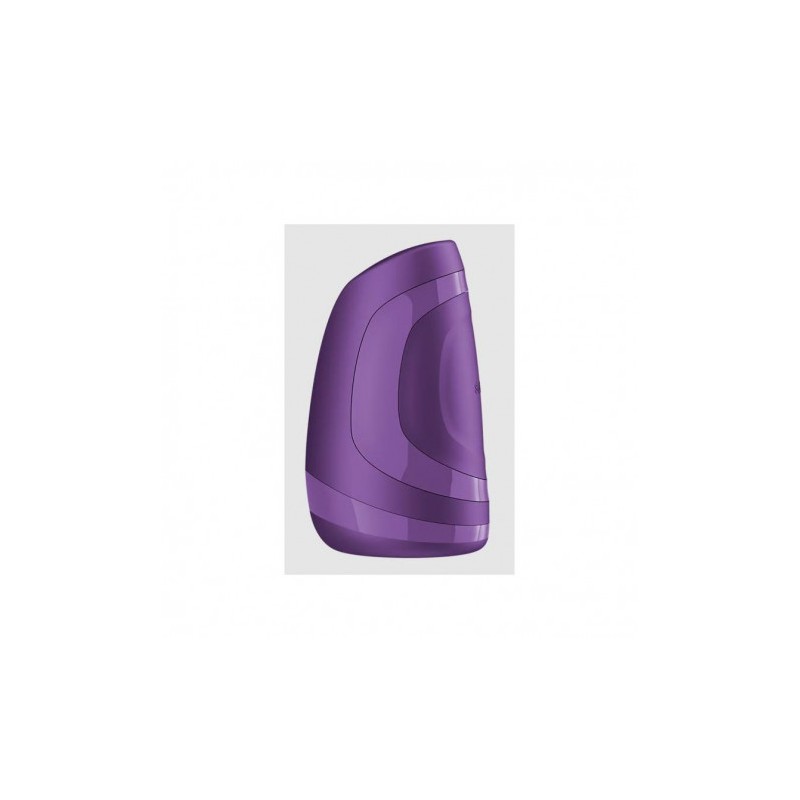 MASTURBADOR MASCULINO MEN HEAT VIBRATION DARK BERRY SATISFYER