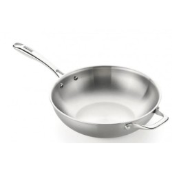 WOK ACERO INOXIDABLE 28CM...