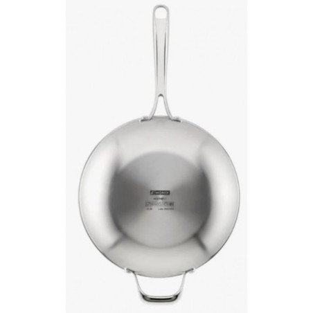 WOK ACERO INOXIDABLE 28CM PLANET INOX TRIPLY MONIX