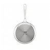 SARTEN DE ACERO INOXIDABLE 26CM PLANET INOX TRIPLY MONIX