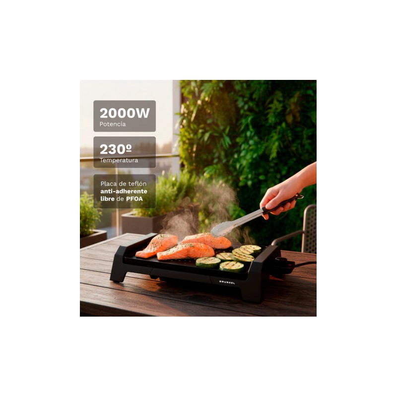 PLANCHA DE ASAR ELECTRICA BK-P36 CON...