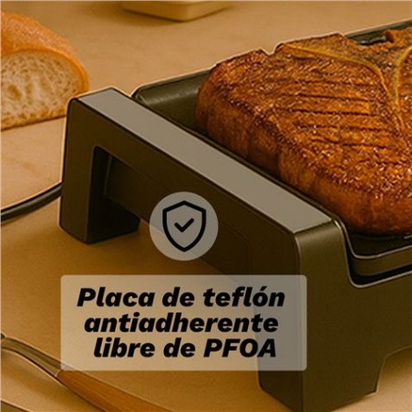 PLANCA DE ASAR ELECTRICA + GRILL BK-DH51 CON 2200W GRUNKEL
