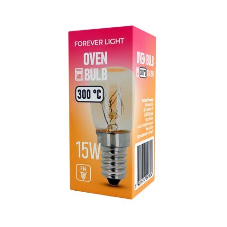 BOMBILLA PARA HORNOS E14 T25 15W HASTA 300º FOREVER