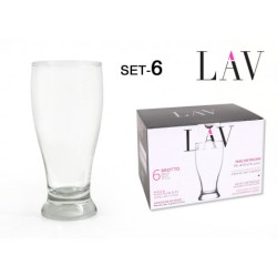 SET 6 VASOS DE CERVERZA 565...