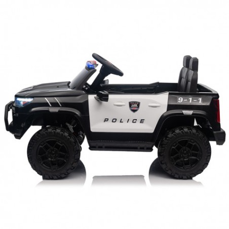 COCHE INFANTIL A BATERIA CON CONTROL REMOTO COCHE PATRULLA