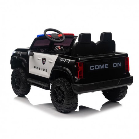 COCHE INFANTIL A BATERIA CON CONTROL REMOTO COCHE PATRULLA