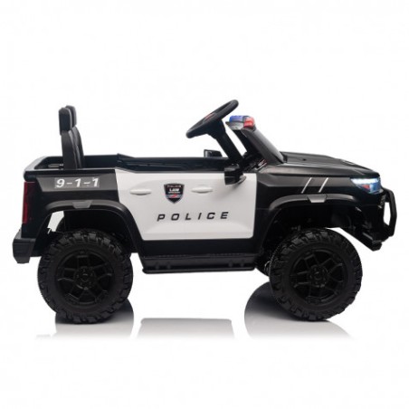 COCHE INFANTIL A BATERIA CON CONTROL REMOTO COCHE PATRULLA