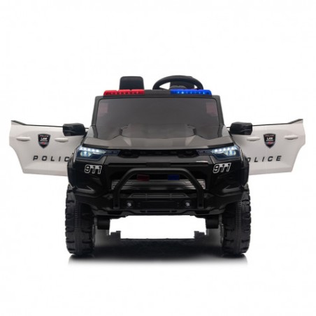 COCHE INFANTIL A BATERIA CON CONTROL REMOTO COCHE PATRULLA