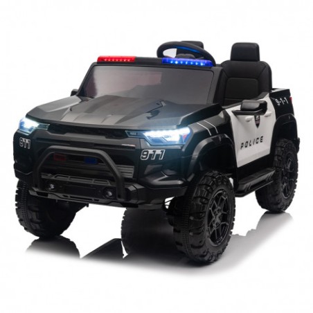 COCHE INFANTIL A BATERIA CON CONTROL REMOTO COCHE PATRULLA
