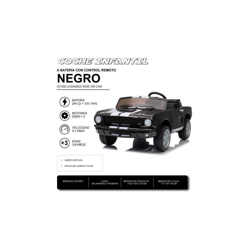 COCHE INFANTIL A BATERIA CON CONTROL...