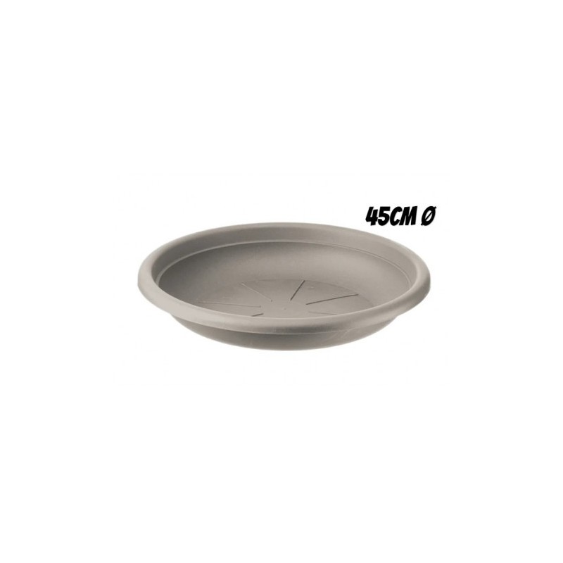 PLATO PARA MACETA 45CM TORTORA ARTPLAST