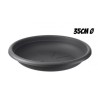 PLATO PARA MACETA 35CM ANTRACITA ARTPLAST