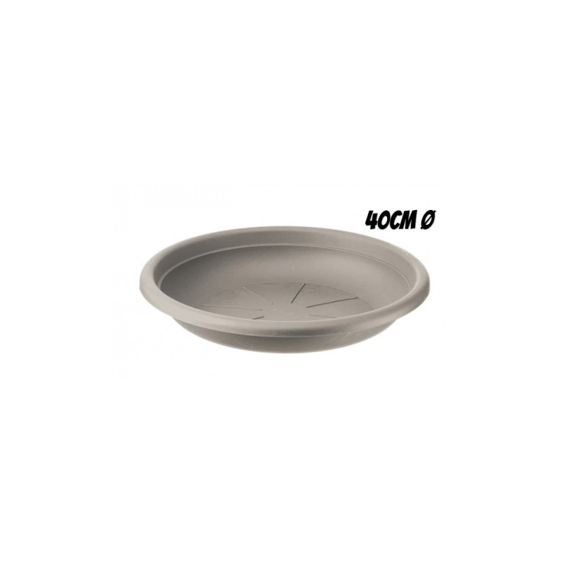 PLATO PARA MACETA 40CM TORTORA ARTPLAST