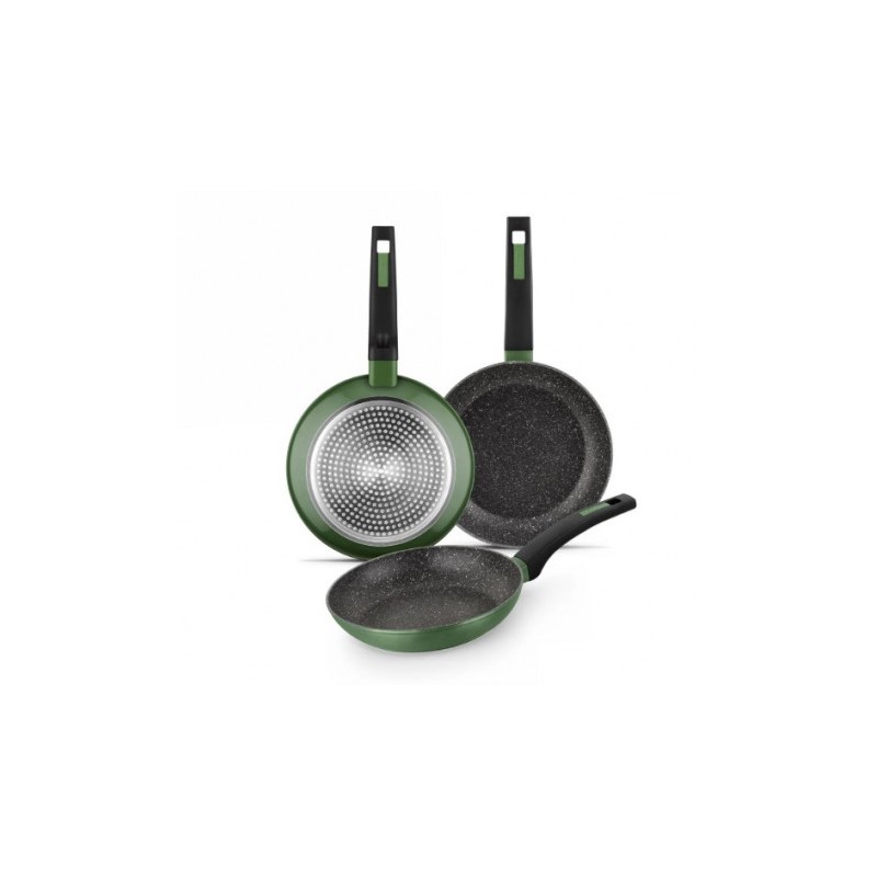SET 3 SARTENES BAMBU ANTIADHERENTE 18 22 26 MONIX