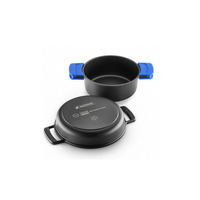 CACEROLA ALTA 24 SOLID PRO C/ASAS MONIX